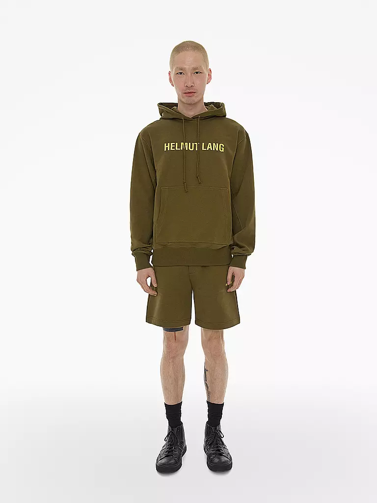 HELMUT LANG | Kapuzensweater - Hoodie | olive