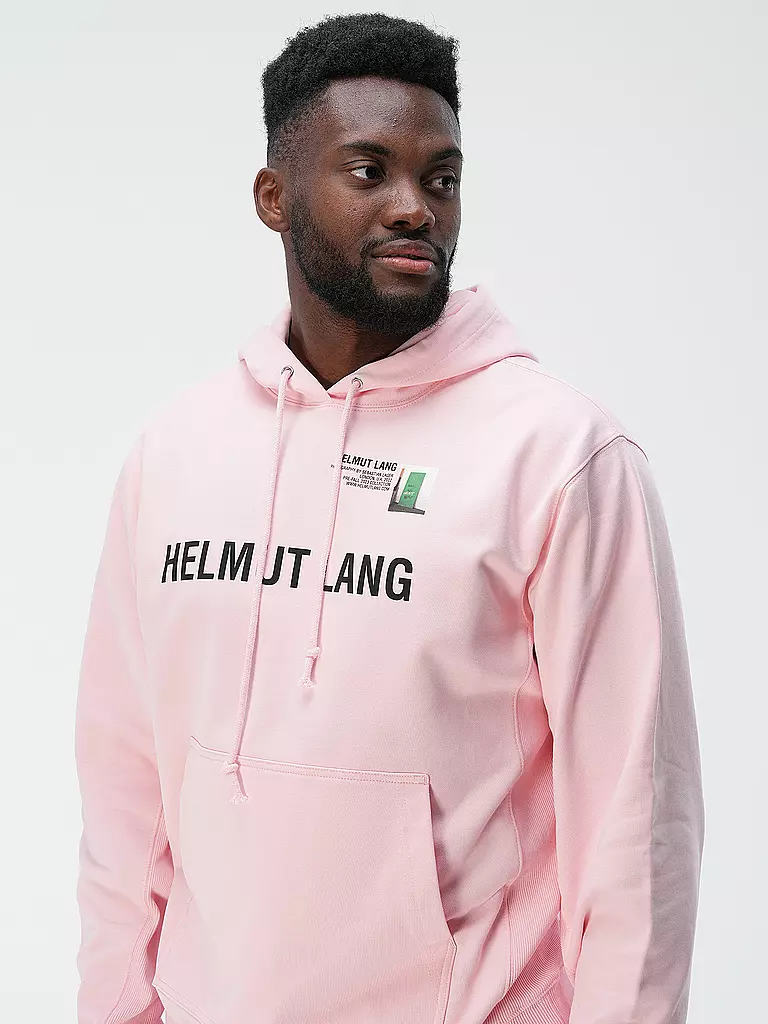 HELMUT LANG | Kapuzensweater - Hoodie | pink