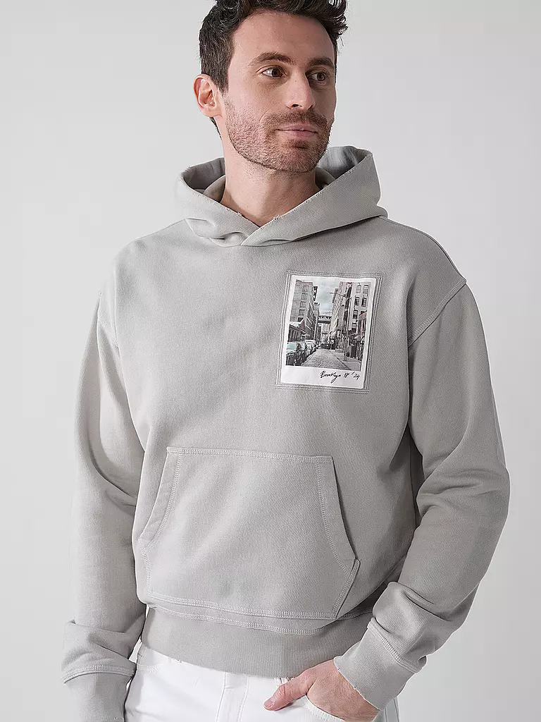 HELMUT LANG | Kapuzensweater - Hoodie | grau