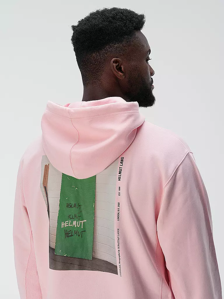 HELMUT LANG | Kapuzensweater - Hoodie | pink