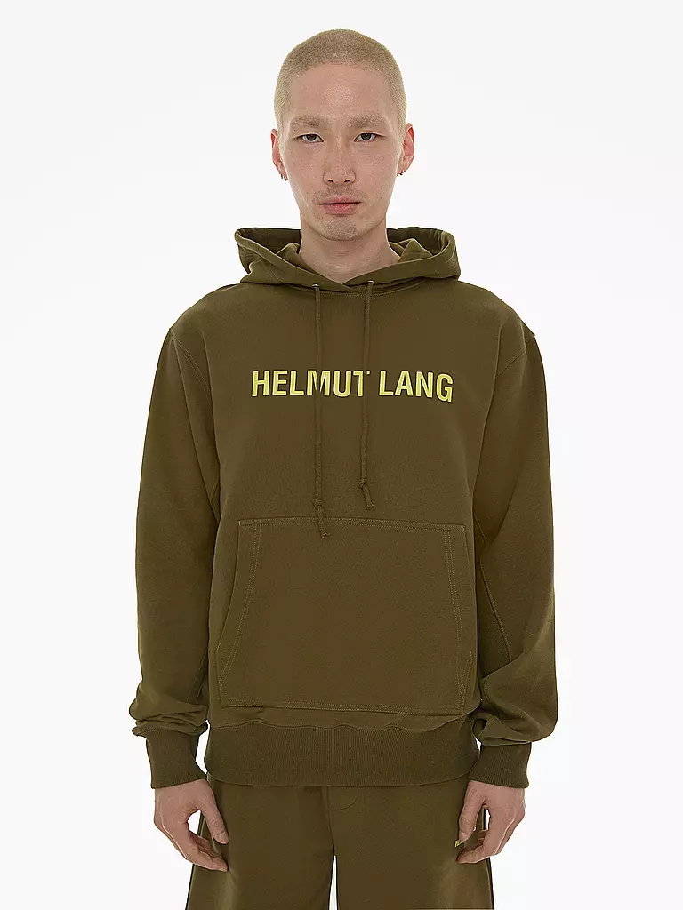 HELMUT LANG | Kapuzensweater - Hoodie | olive