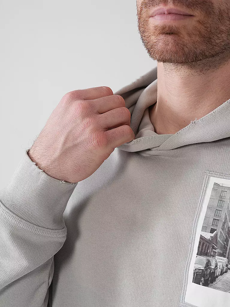 HELMUT LANG | Kapuzensweater - Hoodie | grau