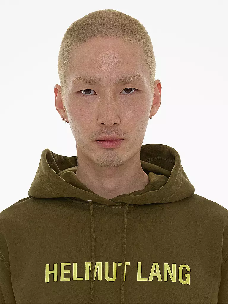 HELMUT LANG | Kapuzensweater - Hoodie | olive