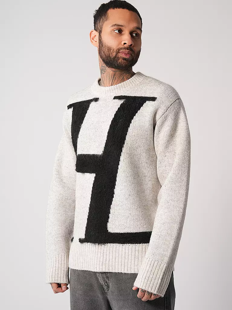HELMUT LANG | Pullover | hellgrau