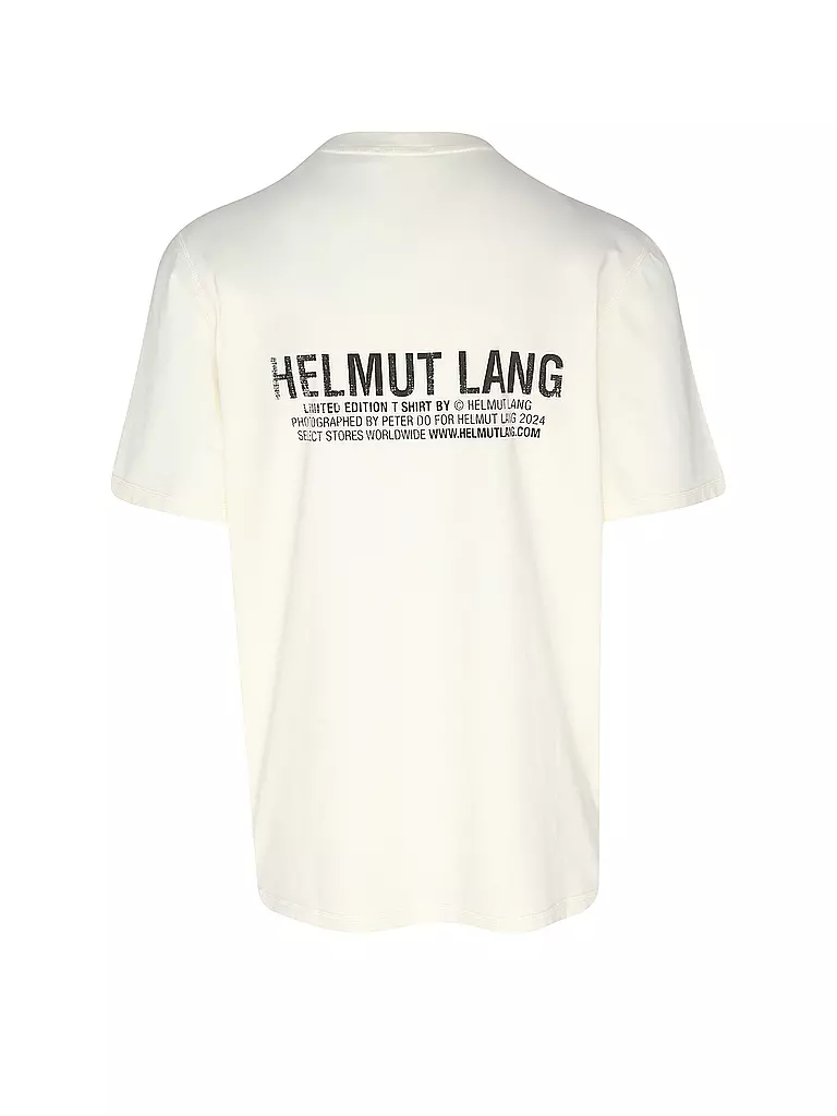 HELMUT LANG | T-Shirt  | weiss