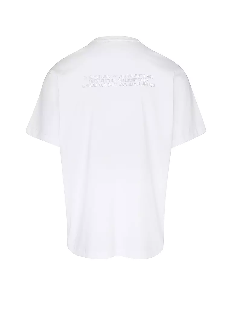 HELMUT LANG | T-Shirt COWBOY TECHNO | weiss