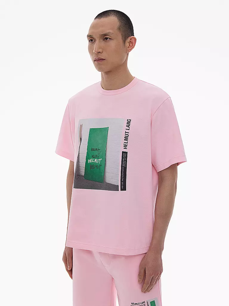 HELMUT LANG | T-Shirt | pink
