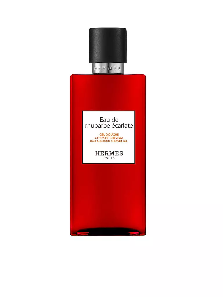 HERMÈS | Eau de rhubarbe écarlate, Duschgel für Körper und Haar 200ml | transparent