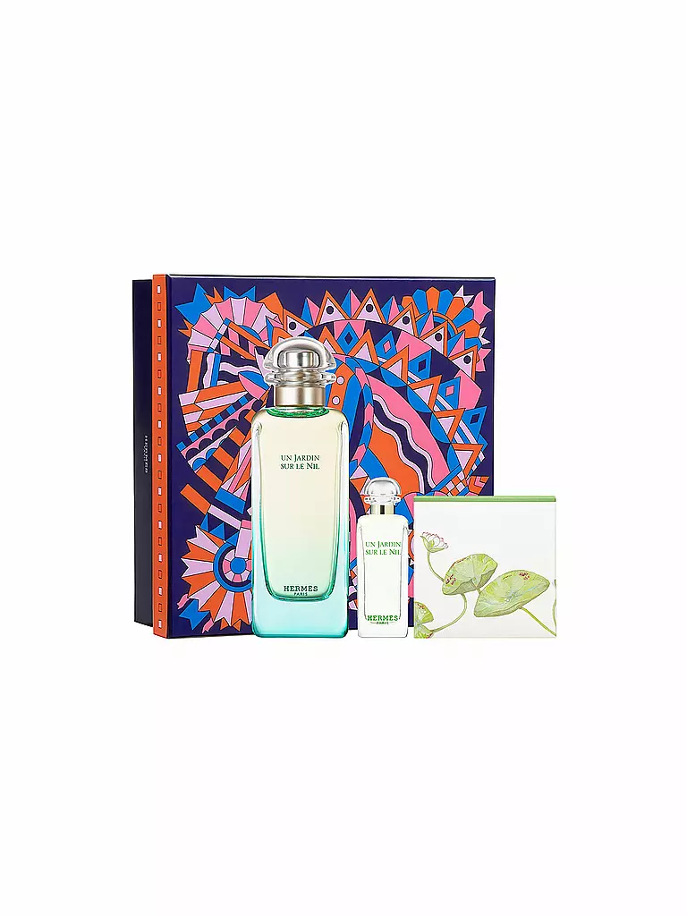 HERMÈS | Geschenkset - Un Jardin sur le Nil Eau de Toilette 100ml / 50g / 12,5ml | keine Farbe