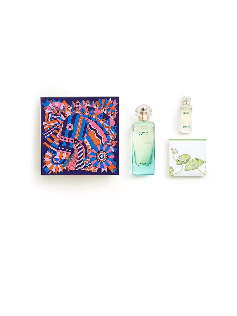 HERMÈS | Geschenkset - Un Jardin sur le Nil Eau de Toilette 100ml / 50g / 12,5ml | keine Farbe