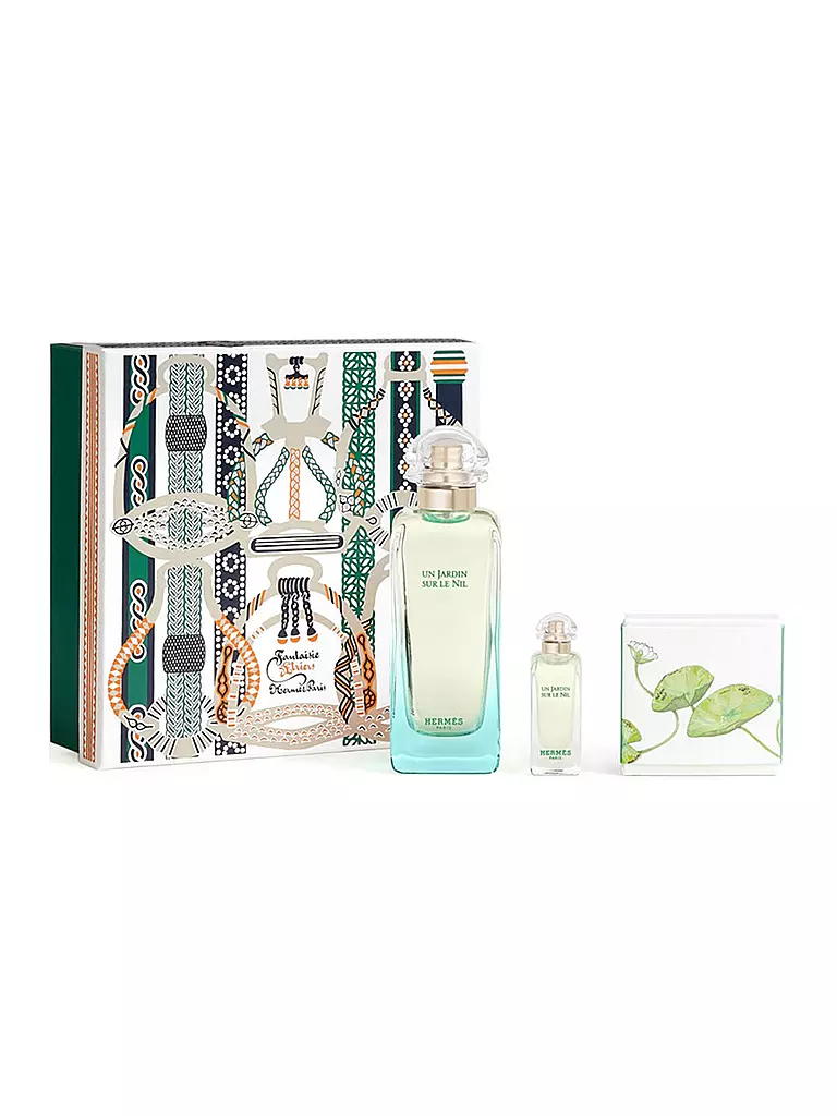 HERMÈS | Geschenkset - Un Jardin sur le Nil Eau de Toilette 100ml / 50g / 7,5ml | keine Farbe