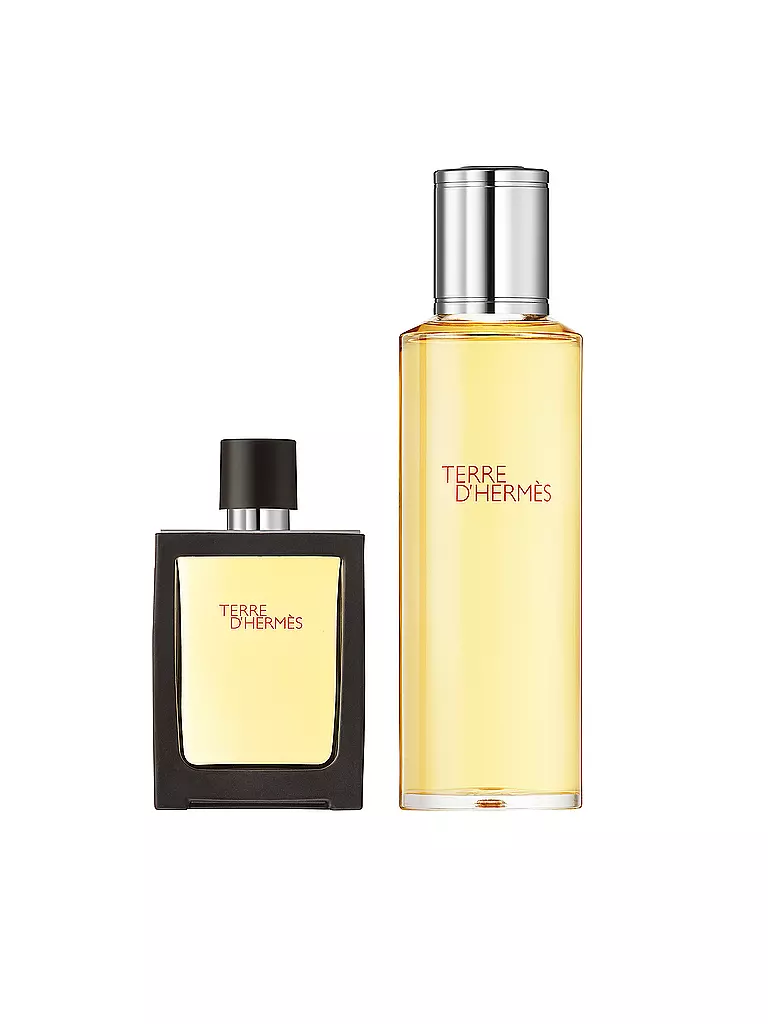 HERMÈS | Terre d'Hermès Parfum nachfüllbarer 30-ml-Reisezerstäuber (121 g) und 125-ml-Nachfüllflakon | keine Farbe