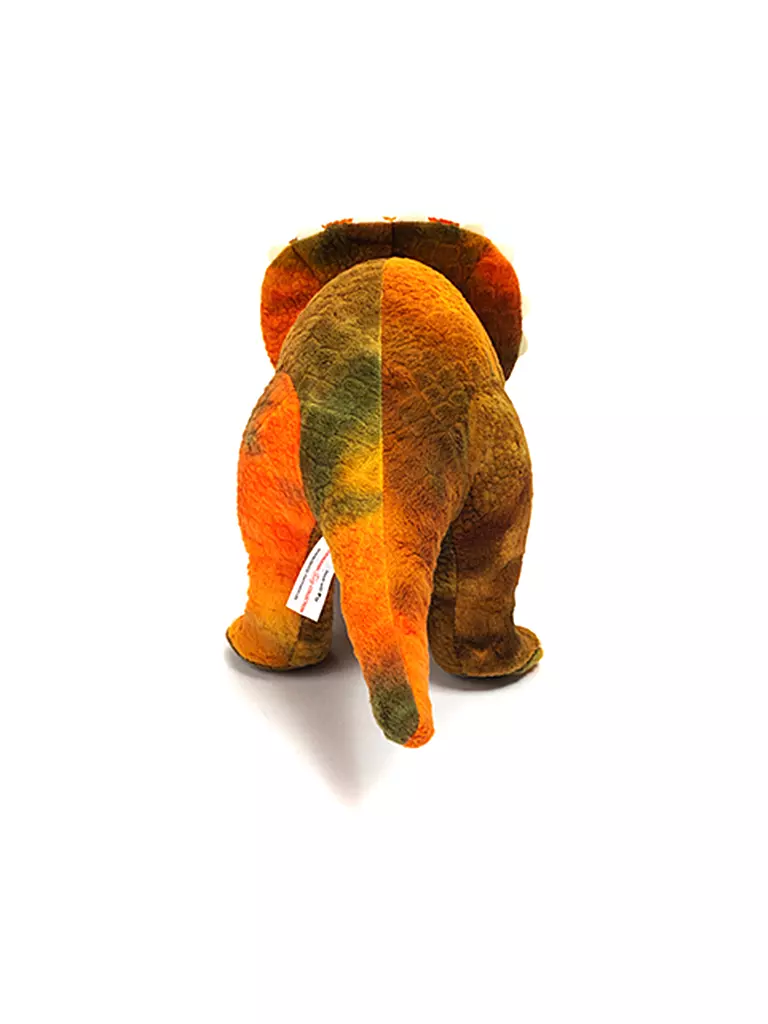 HERMANN TEDDY | Plüschtier - Dinosaurier Triceratops 42cm | orange