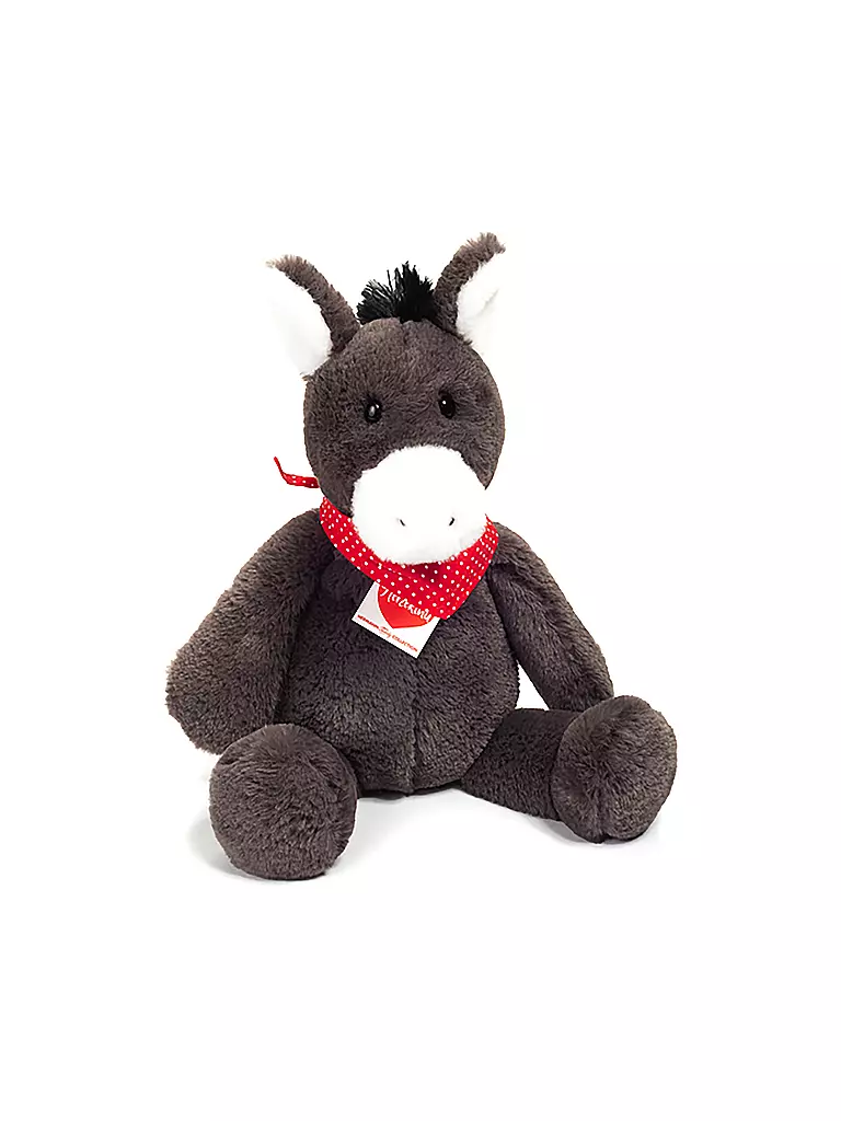 HERMANN TEDDY | Plüschtier - Esel Sancho 32cm | grau