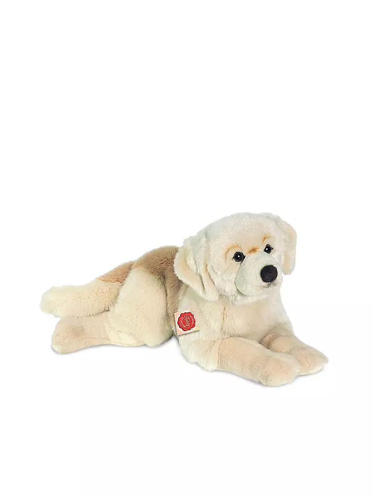 HERMANN TEDDY | Plüschtier - Golden Retriever liegend 60cm | beige