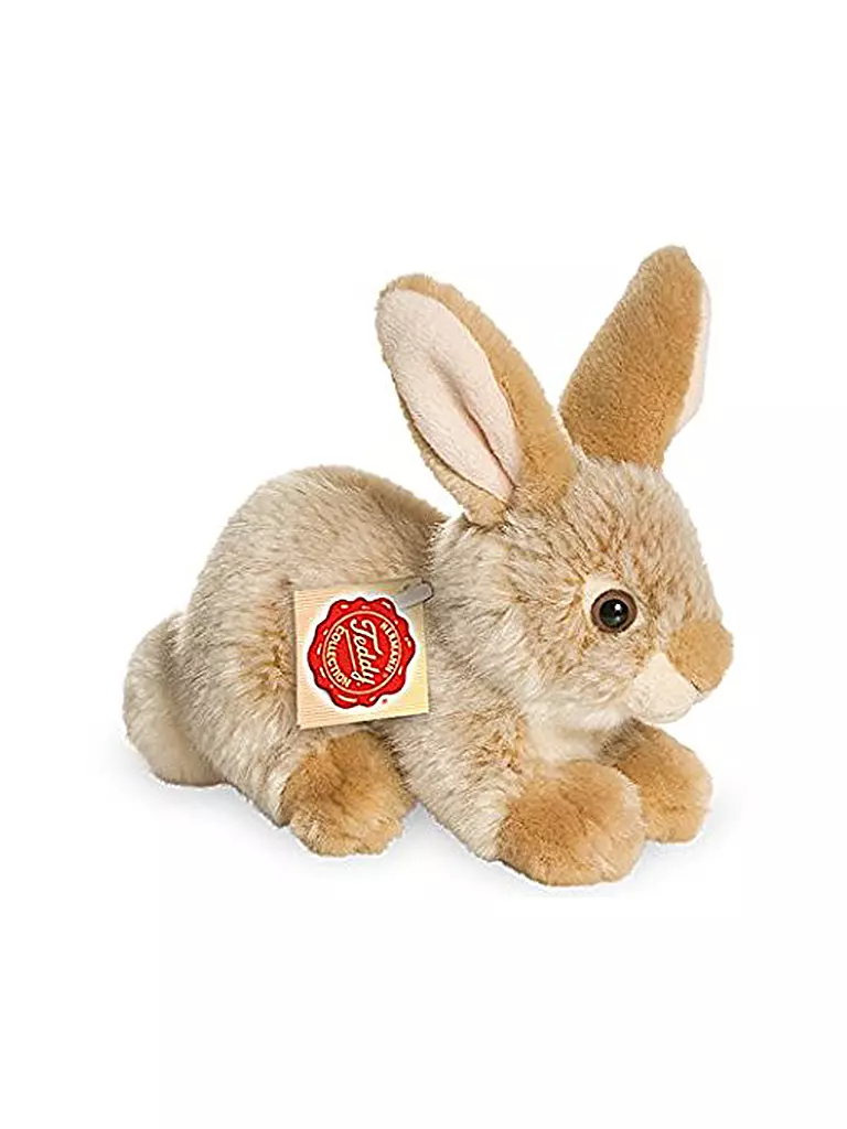 HERMANN TEDDY | Plüschtier - Hase sitzend 18cm | beige