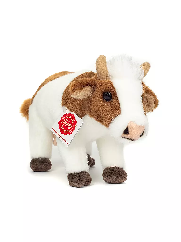 HERMANN TEDDY | Plüschtier - Kuh stehend 23cm | braun