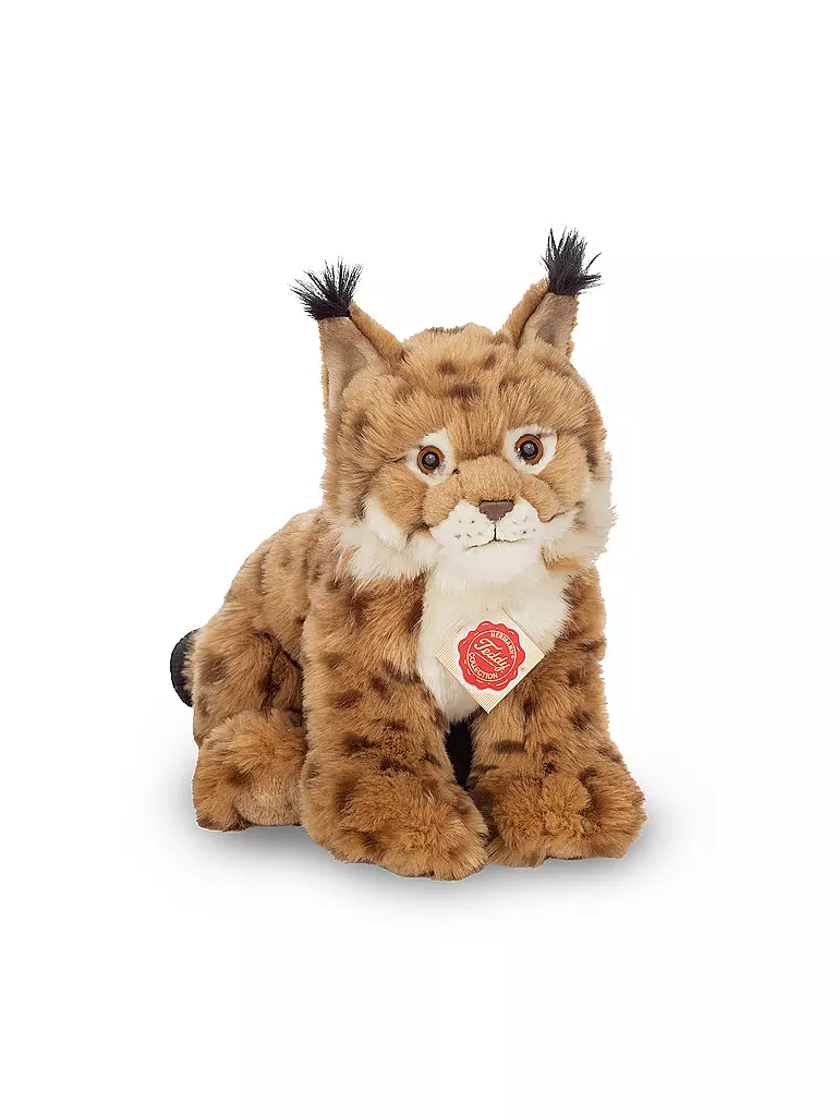 HERMANN TEDDY | Plüschtier - Luchs 26cm | beige