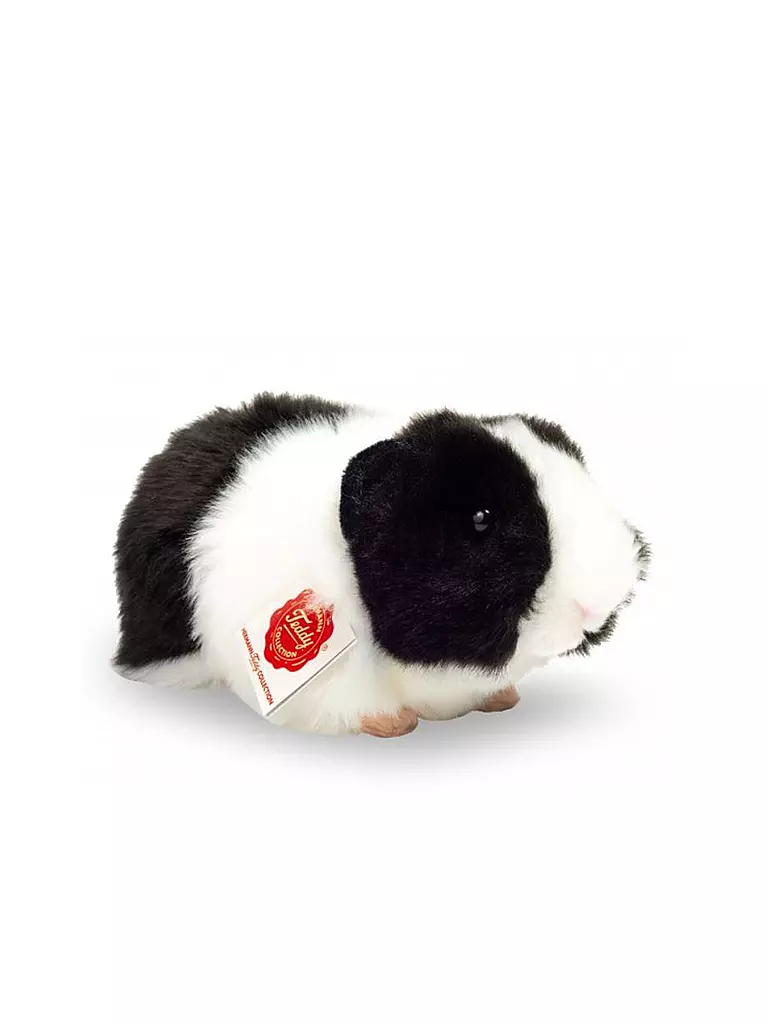 HERMANN TEDDY | Plüschtier - Meerschweinchen schwarz/weiß 20cm | schwarz