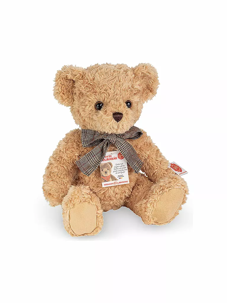HERMANN TEDDY | Plüschtier - Teddy beige 35cm mit Brummstimme | keine Farbe