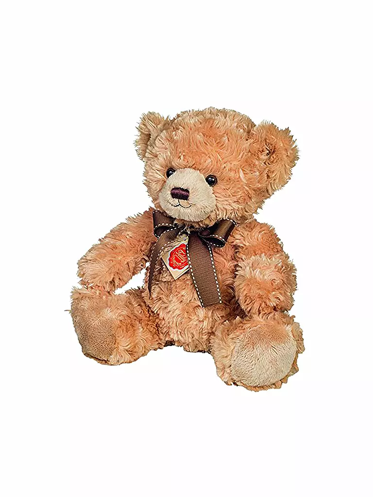 HERMANN TEDDY | Plüschtier - Teddy sitzend 25cm | transparent