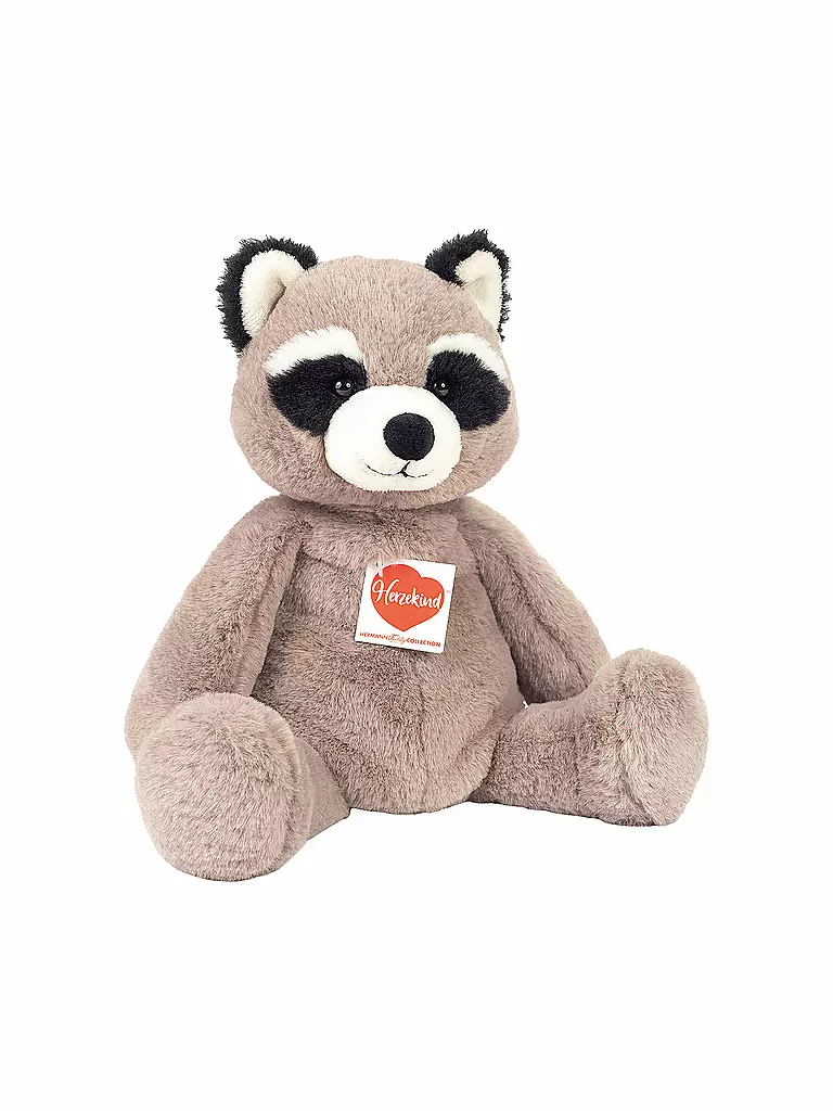 HERMANN TEDDY | Plüschtier - Waschbär Waldo 32cm | braun