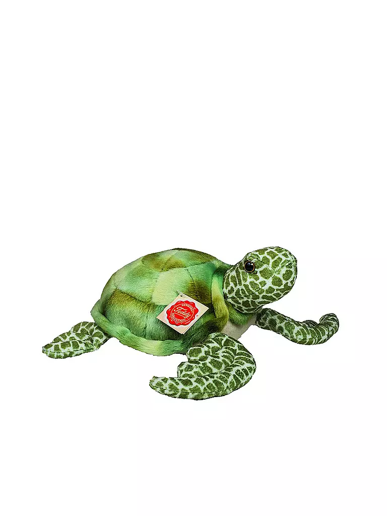 HERMANN TEDDY | Plüschtier - Wasserschildkröte 22cm | grün