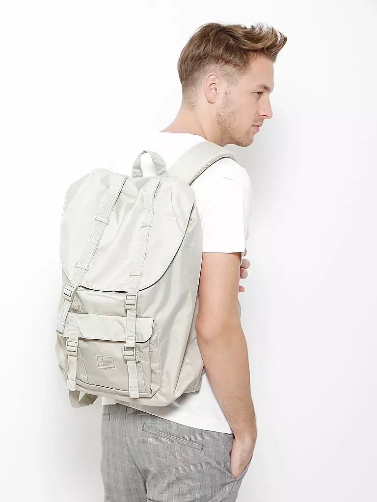 HERSCHEL | Rucksack "Little America Light" | weiß