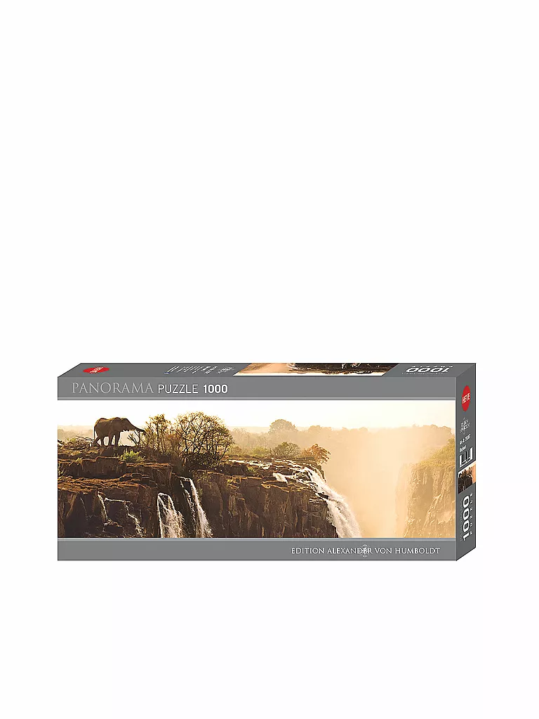 HEYE | Panorama-Puzzle "Elephant" (1000 Teile) | keine Farbe