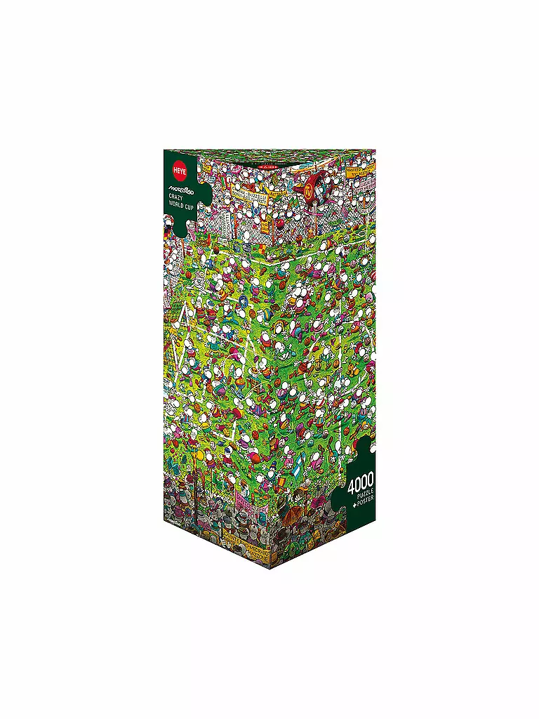 HEYE | Puzzle - Crazy World Cup 4000 Teile | keine Farbe