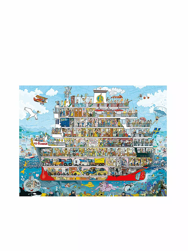 HEYE | Puzzle - Lyon Cruise 1500 Teile | keine Farbe