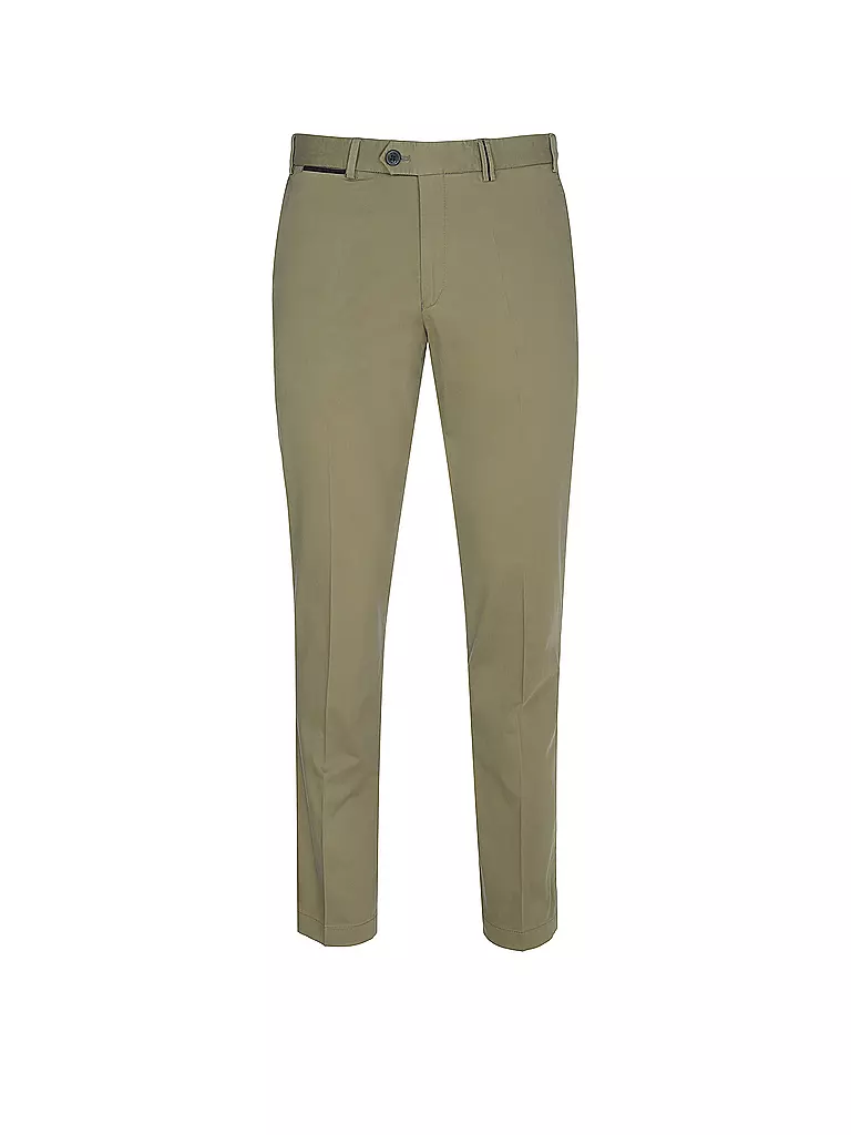 HILTL | Chino Regular Fit PEAKER | olive