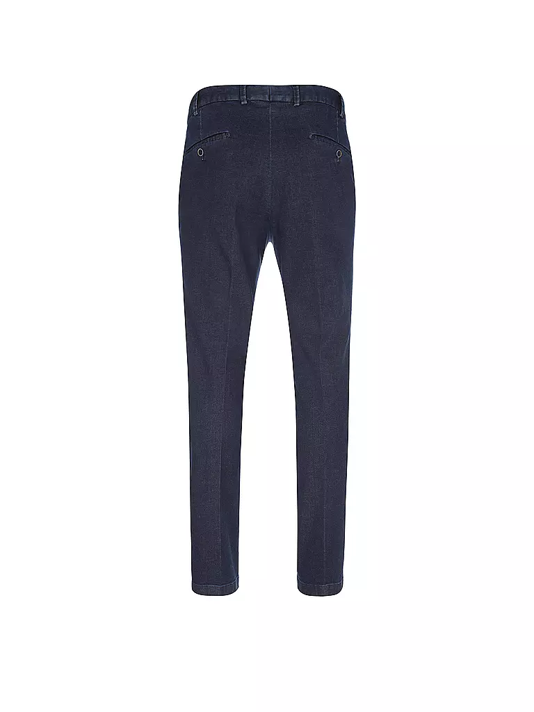 HILTL | Chino Slim Fit TARENT  | dunkelblau