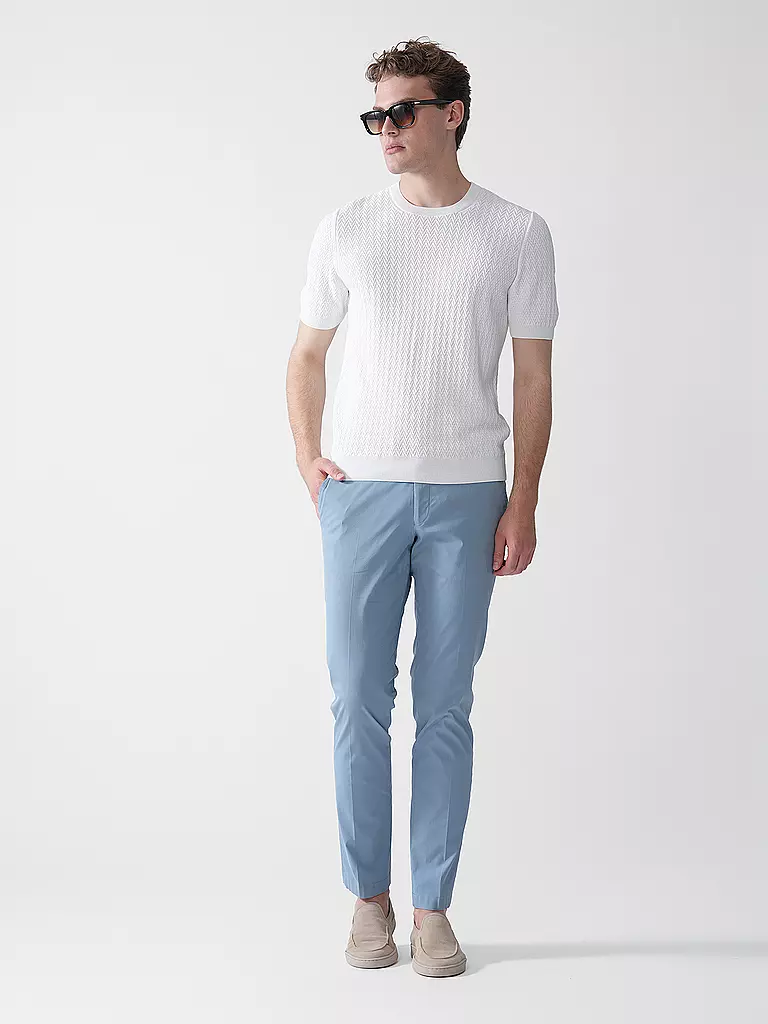 HILTL | Chino Slim Fit TARENT | hellblau