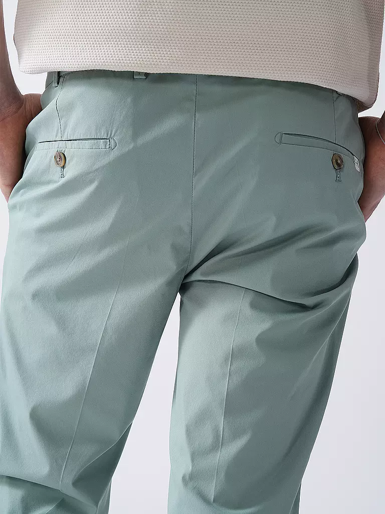 HILTL | Chino Slim Fit TARENT | dunkelblau