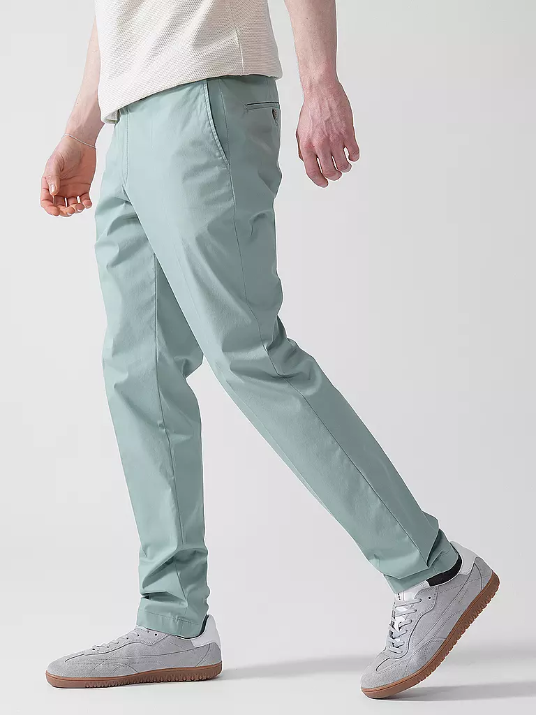 HILTL | Chino Slim Fit TARENT | dunkelblau