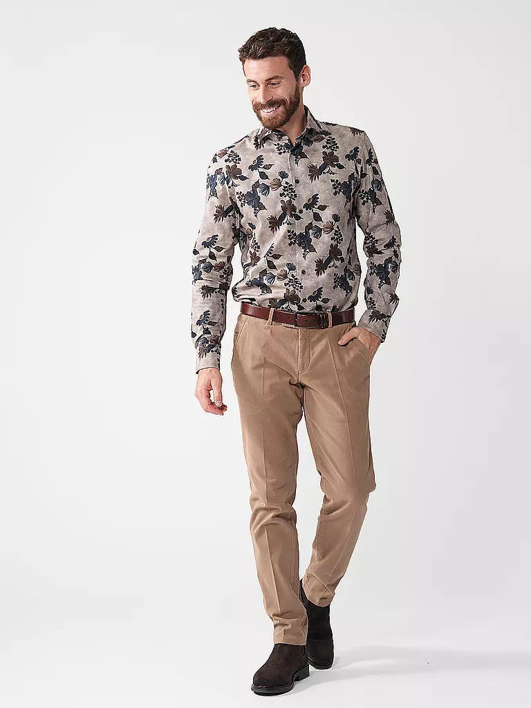HILTL | Chino TRENTO Slim Fit | camel
