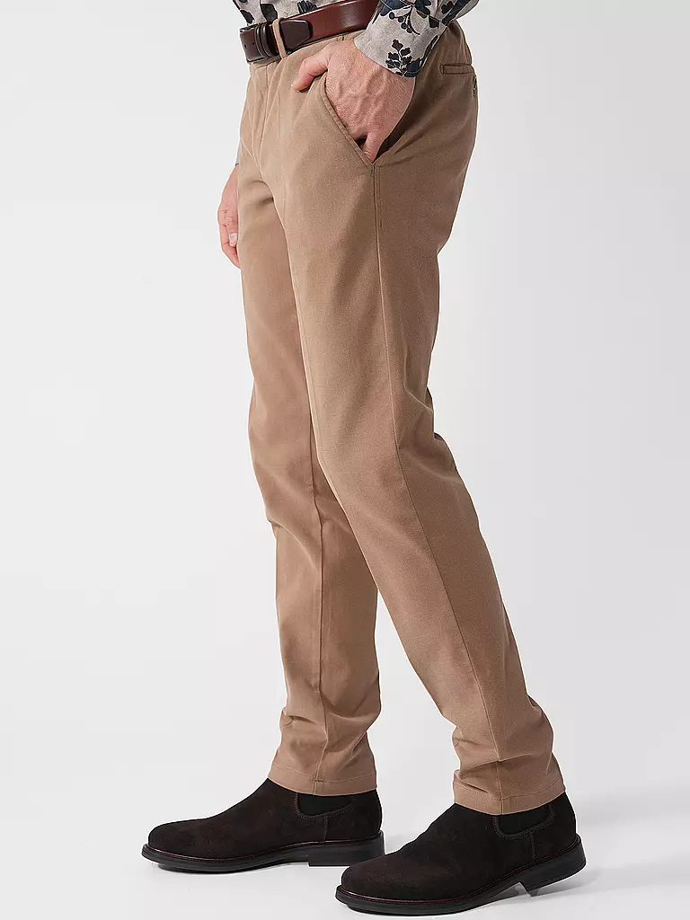 HILTL | Chino TRENTO Slim Fit | camel