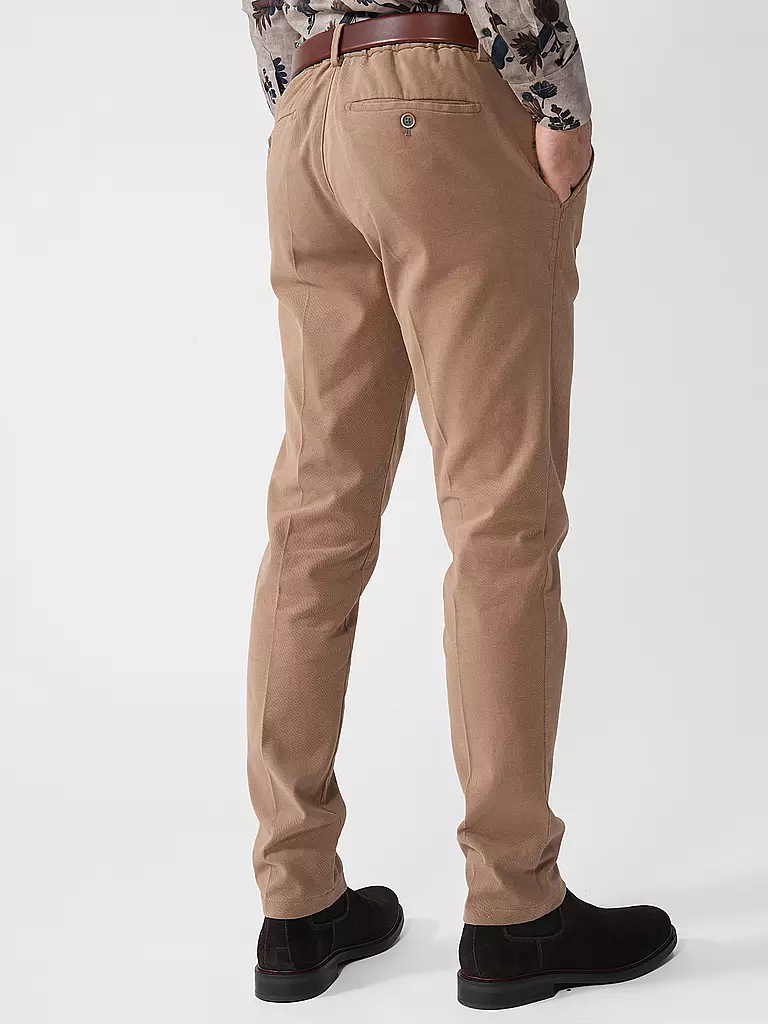 HILTL | Chino TRENTO Slim Fit | camel