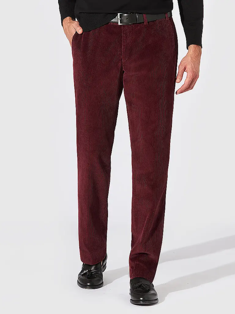 HILTL | Cordhose TILO GENUA | dunkelrot