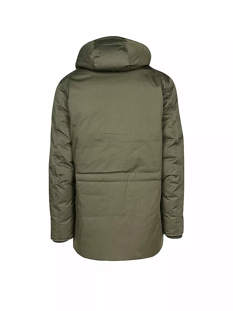 HOLUBAR | Parka mit Steiff-Teddyfutter "Boulder" | olive