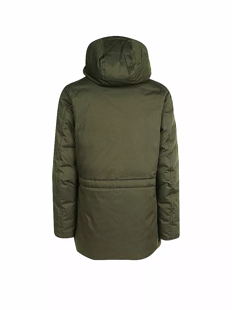 HOLUBAR | Parka mit Steiff-Teddyfutter "Boulder" | olive