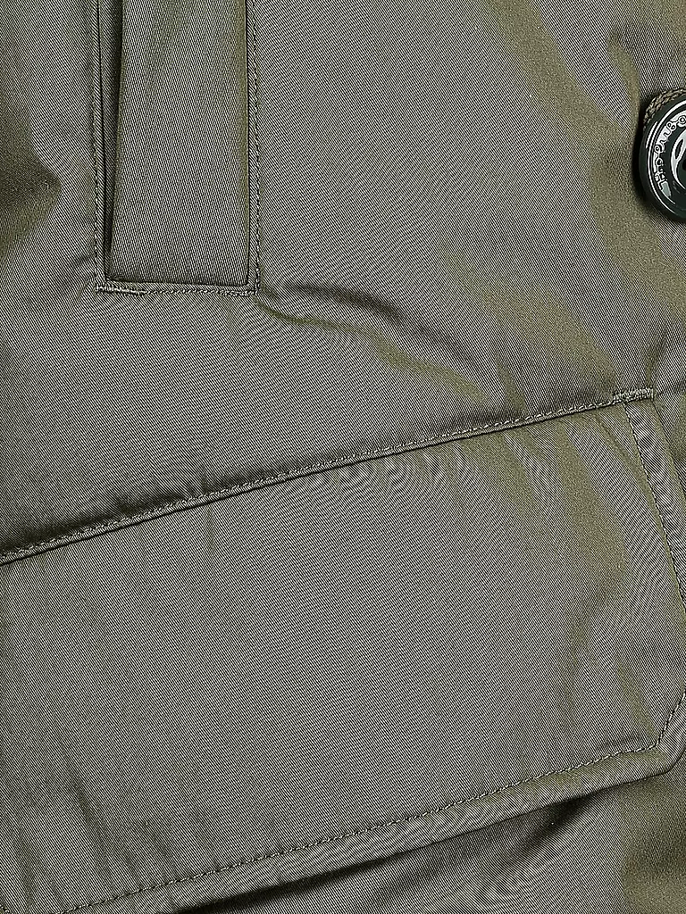 HOLUBAR | Parka mit Steiff-Teddyfutter "Boulder" | olive
