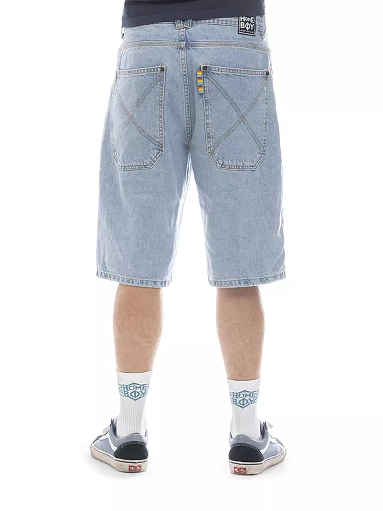 HOMEBOY | Jeansshorts X-TRA BAGGY | dunkelblau