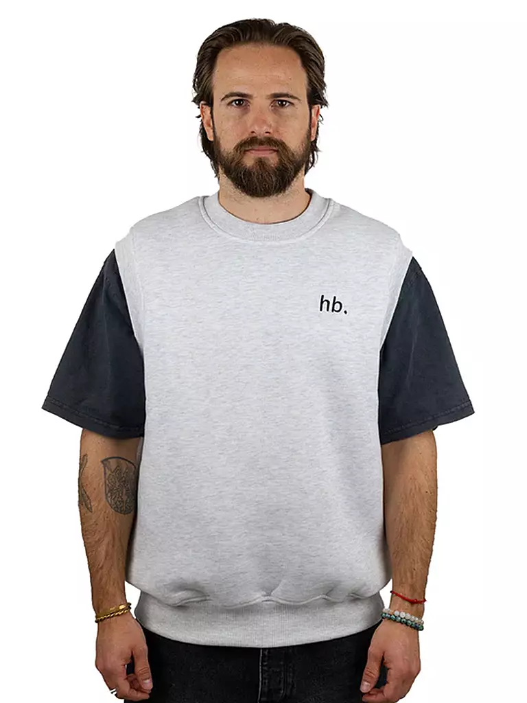 HOMEBOY | Pullunder  | hellgrau