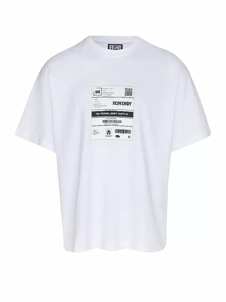 HOMEBOY | T-Shirt EXPRESS TEE | weiss