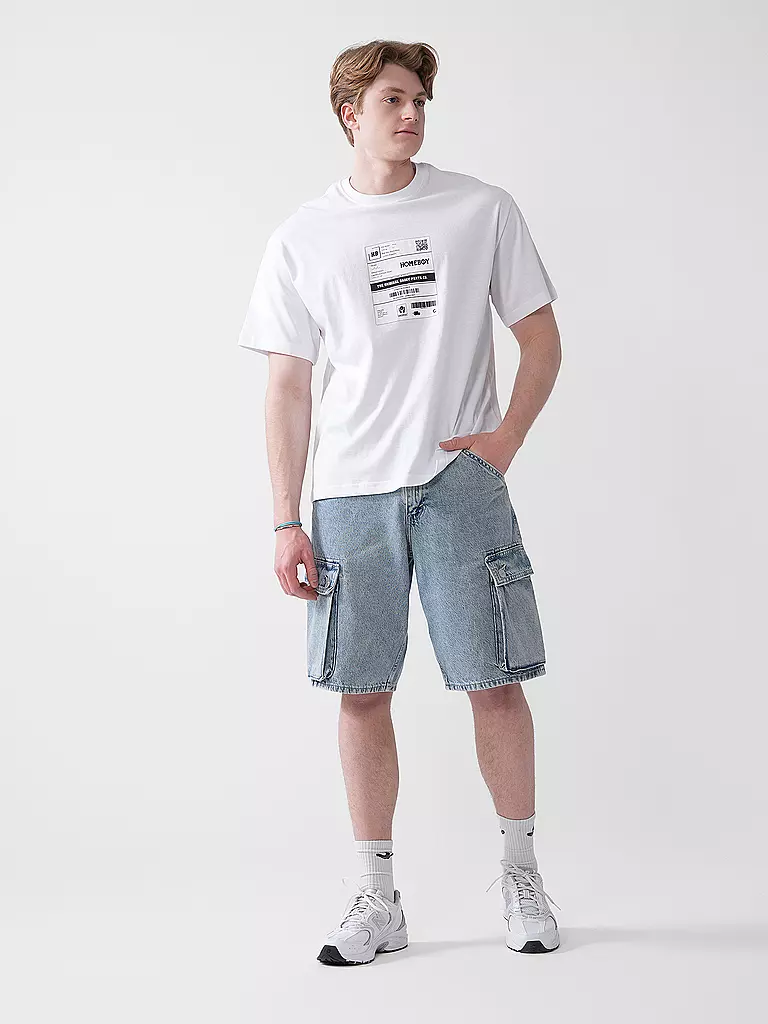 HOMEBOY | T-Shirt EXPRESS TEE | weiss