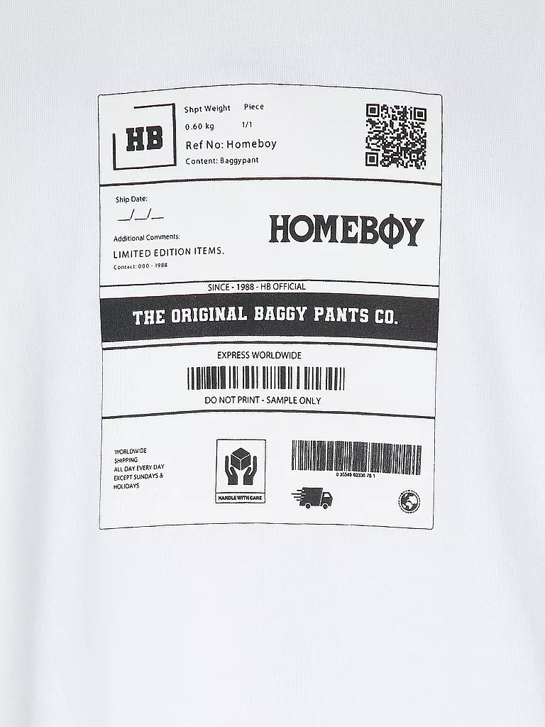 HOMEBOY | T-Shirt EXPRESS TEE | schwarz