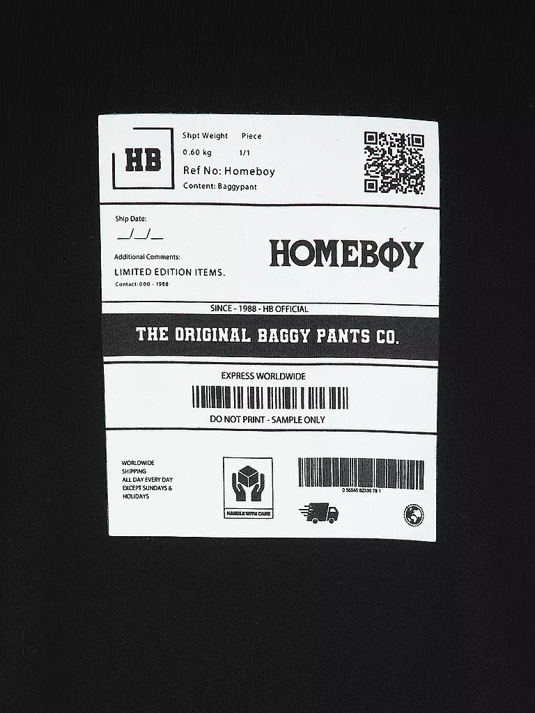 HOMEBOY | T-Shirt EXPRESS TEE | weiss