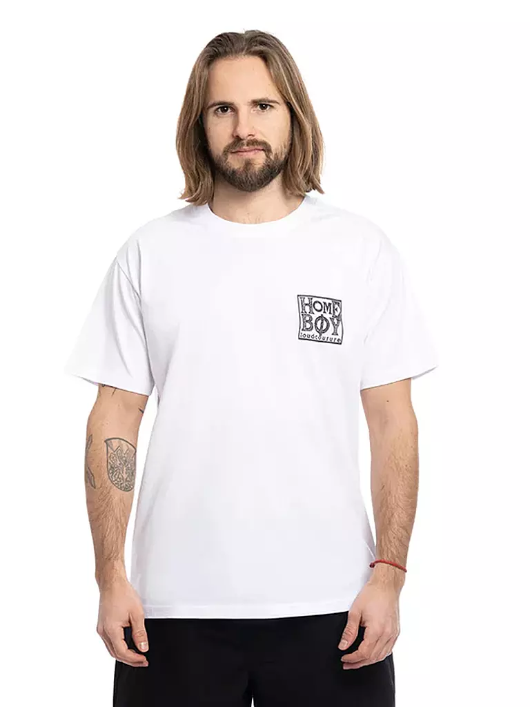 HOMEBOY | T-Shirt OLD SCHOOL | weiss